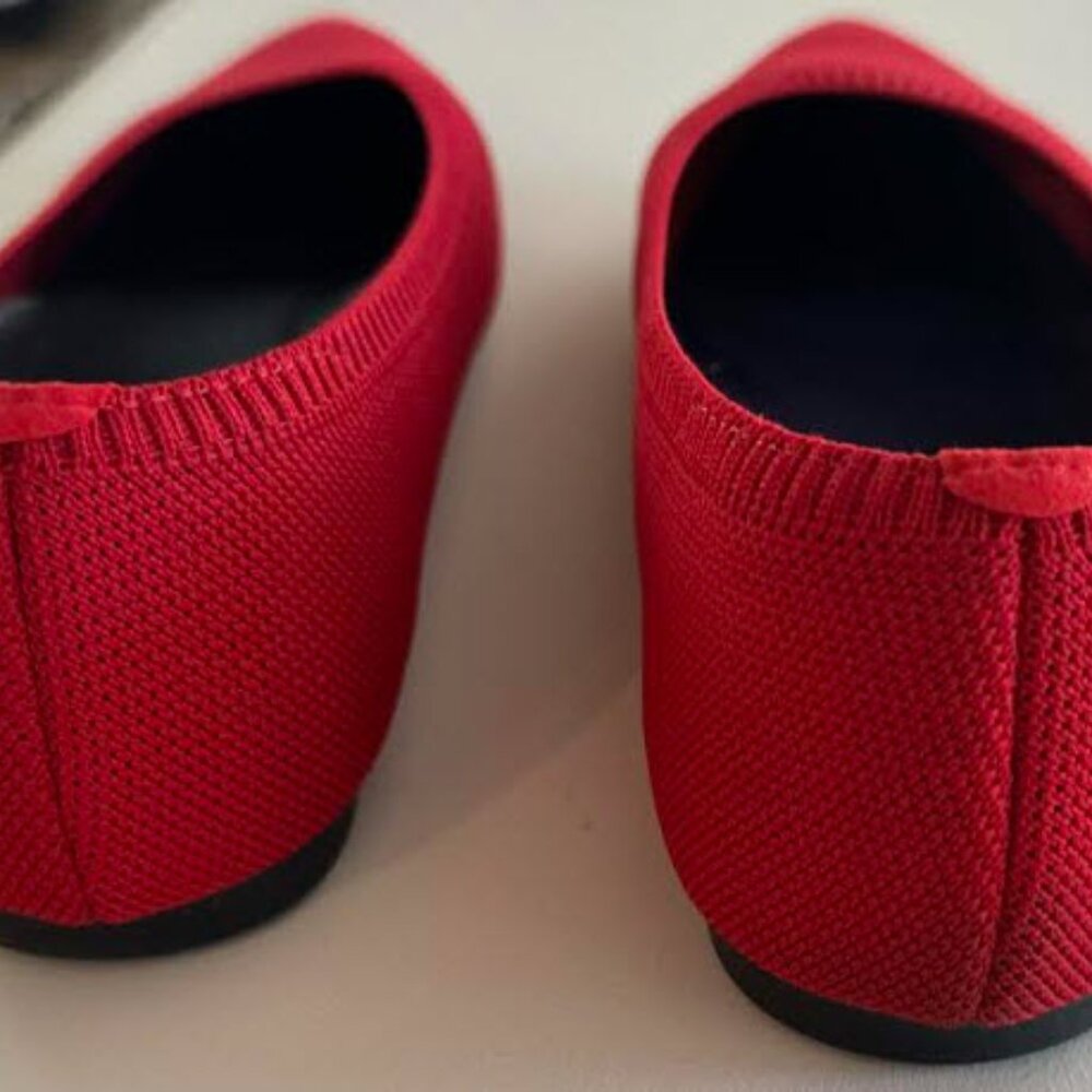 Vivia Pointed-Toe Ballet Flats (Aria 5°) Size 10